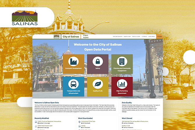City of Salinas drives transparency and collaboration through open data