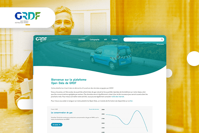 GRDF optimise l'usage de ses données en interne