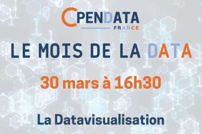 Mois de la data datavisualisation Opendatafrance