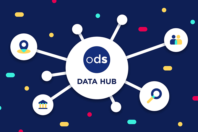 What is the Opendatasoft Data hub?